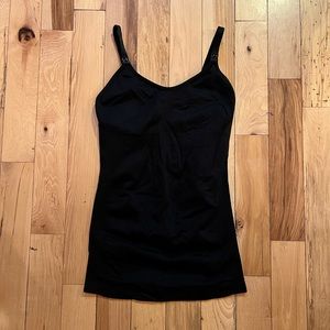 Black Nursing Spaghetti Strap Top